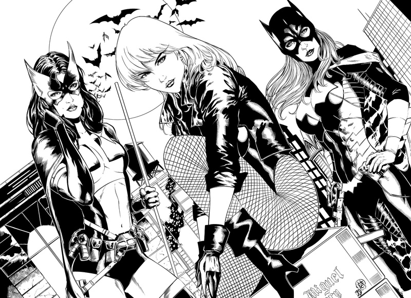 Batgirl, Gotham City Sirens, Comics, Black Canary, 1080P, Huntress (DC Comics)