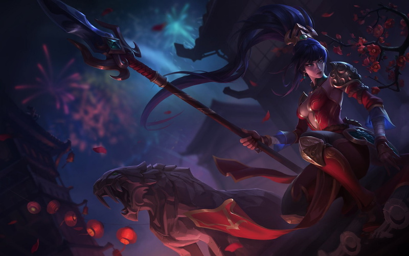 huntress, wild, hero, lol, league, woman, 1080P