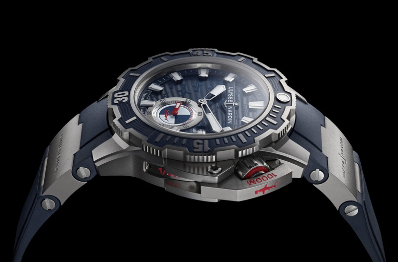Ulysse Nardin, Diver Deep Dive, 2K, Watch, Hammerhead shark