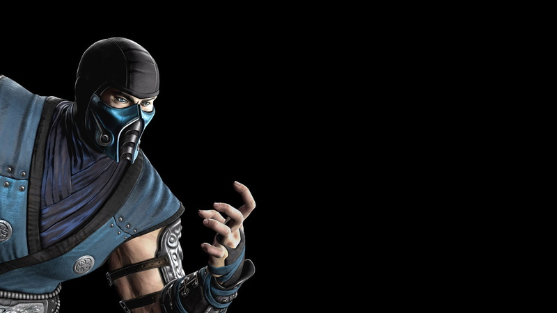 1080P, sub, zero, kombat, video games, mortal, black, hd