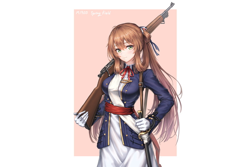Springfield (Girls Frontline), 2K, Video Game, Girls Frontline