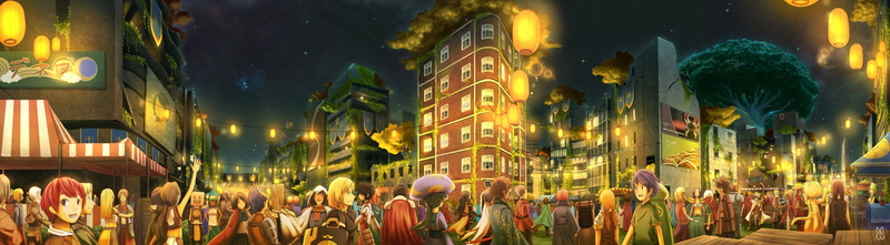 night, Log Horizon, 2K