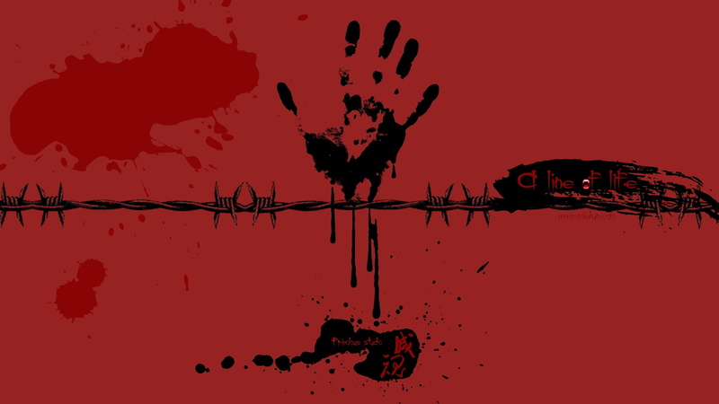 simple background, simple, Frivolous studio, 1080P, Red and Black