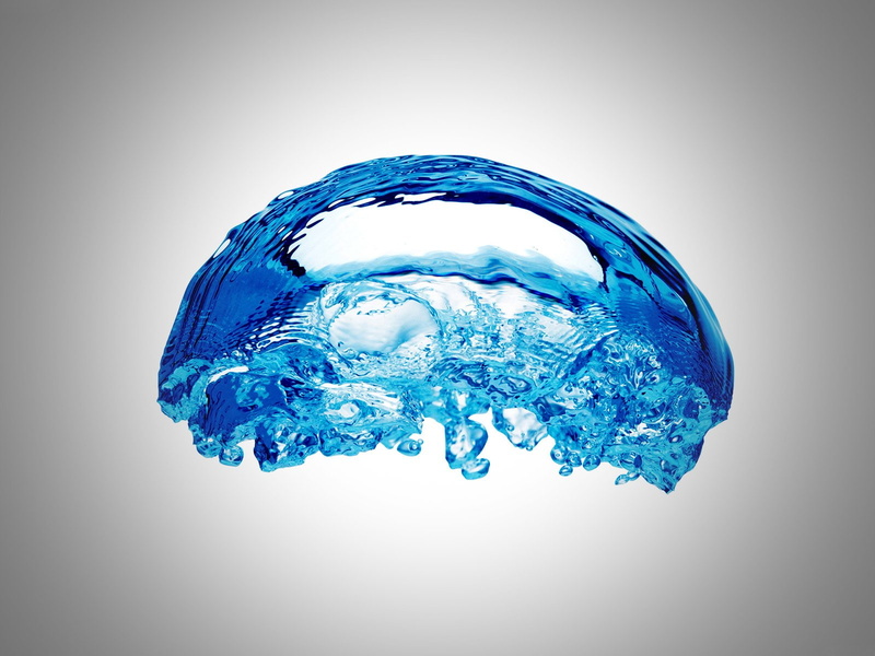 blue, white, Abstact, 720P