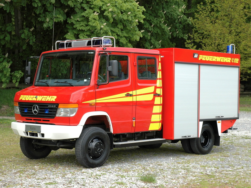 w670, 1080P, benz, feuerwehr, firetruck, 1996, vario, mercedes