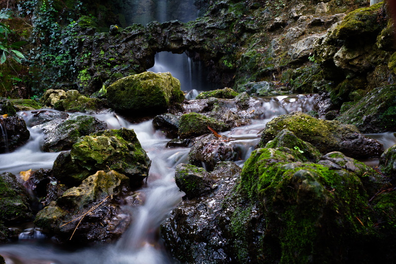 4K, moss, outdoors, Waterfall, green Color, 35mm, tree, Elmarit, scenics, landscape, river, Leitz, nature, freshness, beauty In Nature, flowing, falling