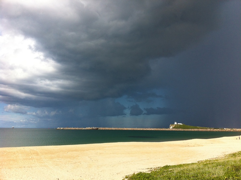 horizon over water, moody, day, dramatic, storm, gloomy, sky, scenics - nature, cloudscape, thunderstorm, nature, clouds, sea, cloud - sky, horizon, outdoors