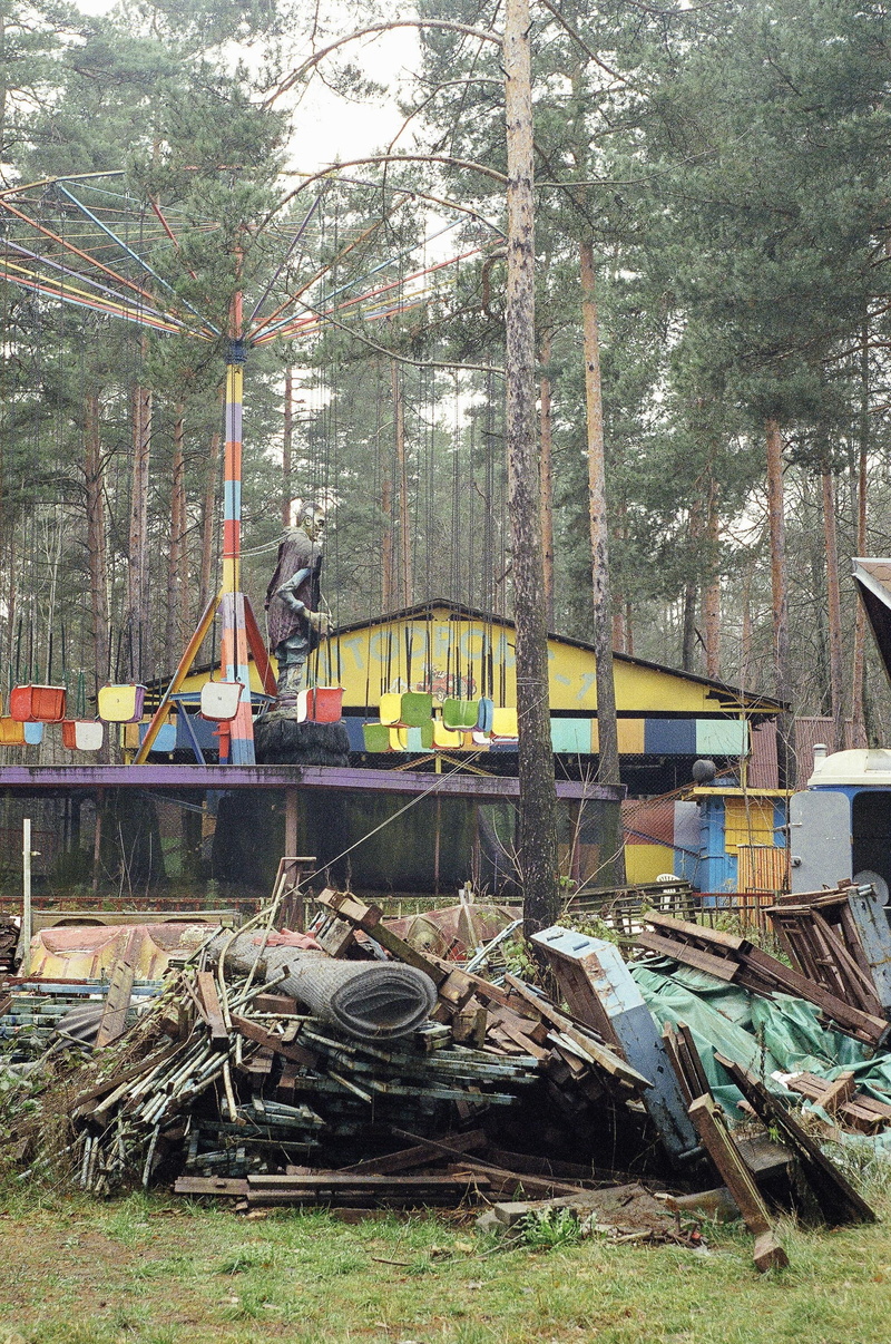 damaged, decayed, problem, decline, attraction, speed, relaxation, ruined, park, mode of transportation, crisis, abandoned, forest, built structure, latvia
