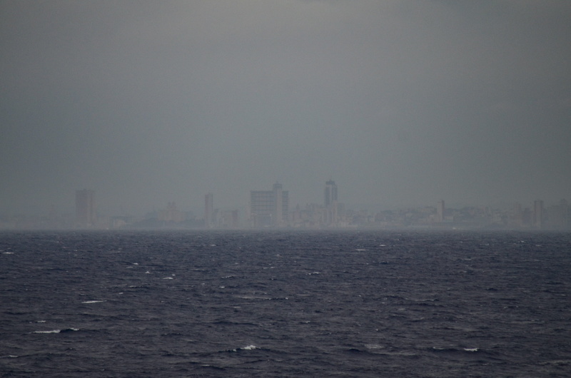 skyscraper, landscape, grey, air pollution, built structure, urban skyline, city, buildings, havana, 2K, smog, cuba, outdoors, pollution, sea, day, waterfront