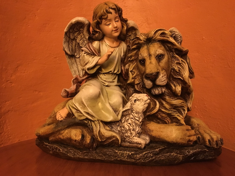 togetherness, Inner Peace, human representation, sitting, wall - building feature, lion - feline, human body part, animal, art and craft, animal wildlife