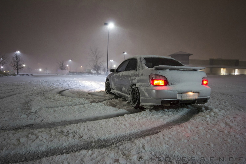 winter, snowfall, lights, light, snow, Subaru, 1080P