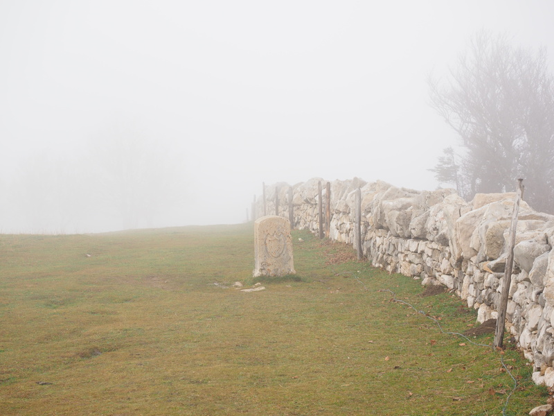 Dry Stone Wall, history, travel, the past, fog, field, wall, environment, plant, tranquility, solid, 4K, scenics - nature, sky, land, noiraigue, day, landscape