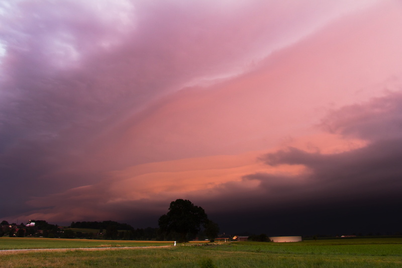 scenics - nature, sky, weird, rural scene, field, evening mood, storm hunting, plant, overcast, storm cloud, atmosphere meteorology, atmosphere, imposing