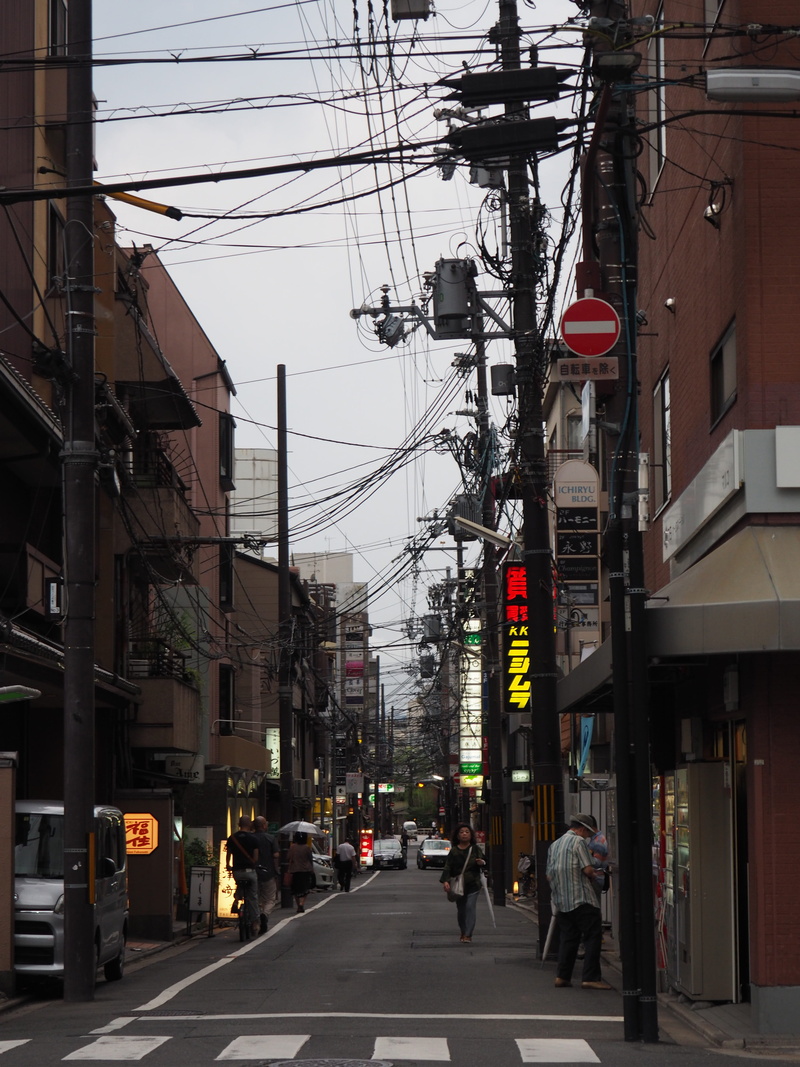 4K, city, lane, architecture, japan, electricity, city life, mode of transportation, power line, road, power supply, complexity, building, cable, tokyo