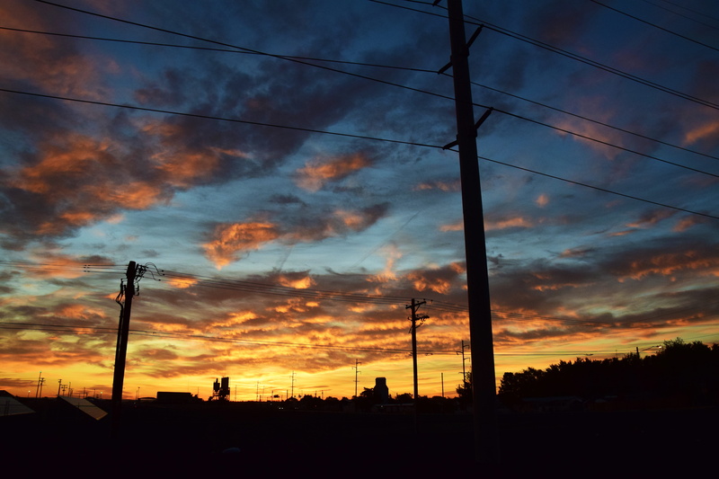 powerlines, low angle view, tower, electricity, 5K, energy, sunset, dramatic sky, grid, industry, power supply, transmission, connection, outdoors, technology