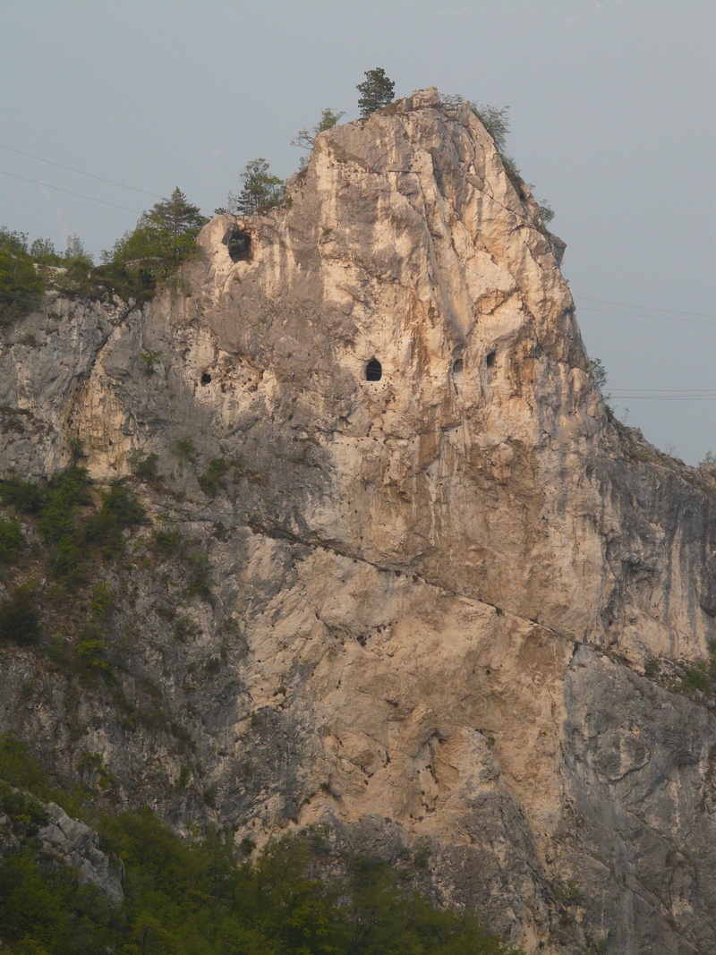 sky, outdoors, history, plant, alpine, climate, via ferrata f susatti, climbing route, 2K, built structure, climbing, garda, mountain, the past, rock edge