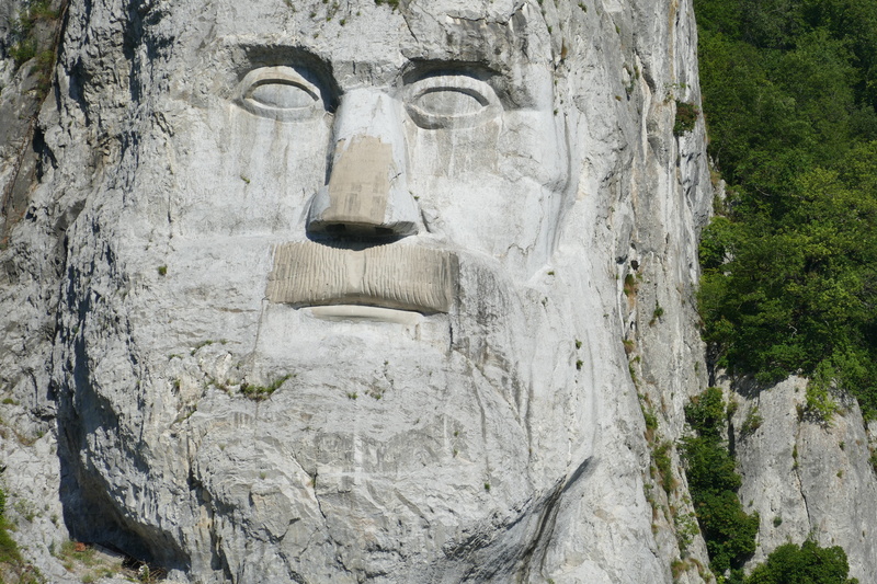 bottleneck, River, male likeness, spirituality, Landscape, portrait, danube canyon, eyes, representation, nose, human representation, danube gorge, bart