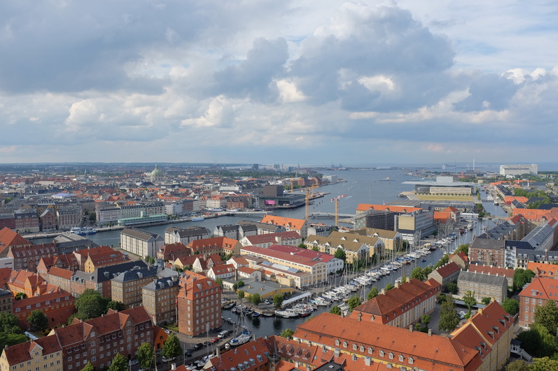 vacation, scenic, copenhagen, outdoors, high angle view, built structure, sand, orange, day, beach, usa, roof, desert, wall, aerial view, city, denmark
