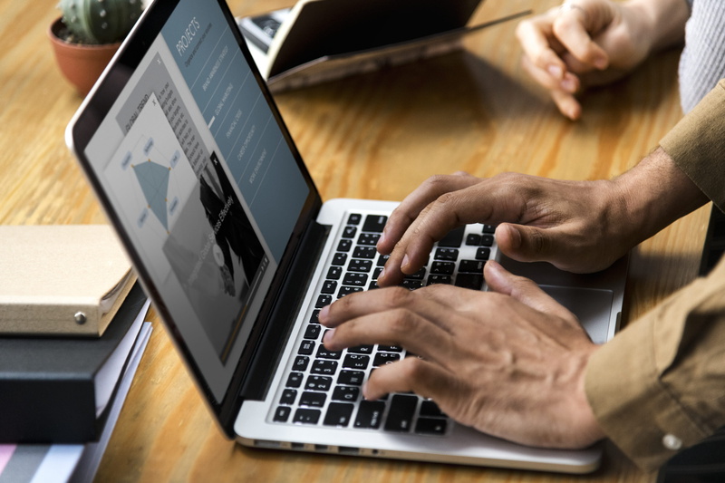 surfing the net, wooden, hands, workers, business, office, human hand, typing, access, mobile, digital device, table, computer network, working, graphic