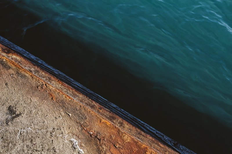 tranquility, water, sunny, summer, land, ocean, sea, Coast, waterscape, nature, black, rock - object, wood - material, Bulgaria, Sunny Beach, rusty, day