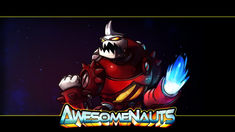 awesomenauts, mmo, strategy, assemble, platform, action, online, 2d moba, 1080P