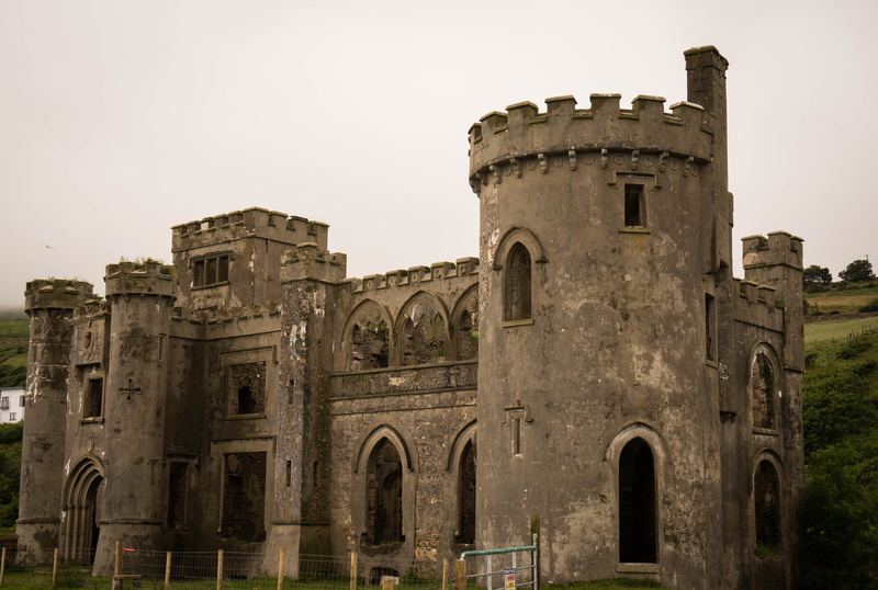 near, old, places of interest, building, medieval, history, concrete, sky, mountain, old ruin, religion, gray, leave, no people, travel, built structure
