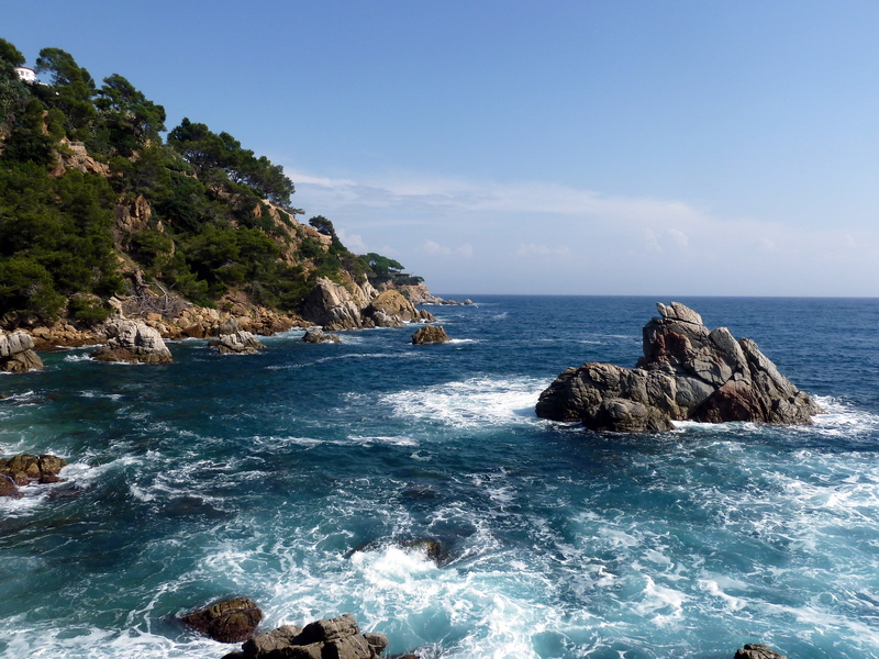 land, scenics, mediterranean Sea, big Sur, seascape, horizon over water, europe, tranquility, rock formation, tranquil scene, horizon, tourism, water, rocky coastline