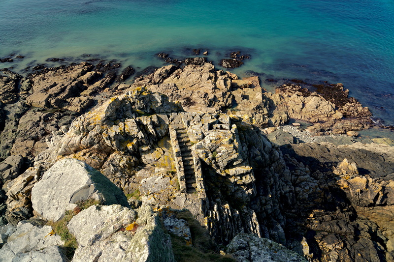 water, textured, blue, sand, polar, sea, tranquility, filter, land, promontory, ocean, seascape, rocks, bird, outdoors, high angle view, rock, scenery