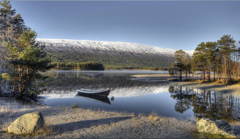 environment, reflection, day, no People, pond, mountain Range, river, blue, scenics - nature, mountain, landscape, lake, water, autumn, summer, norway