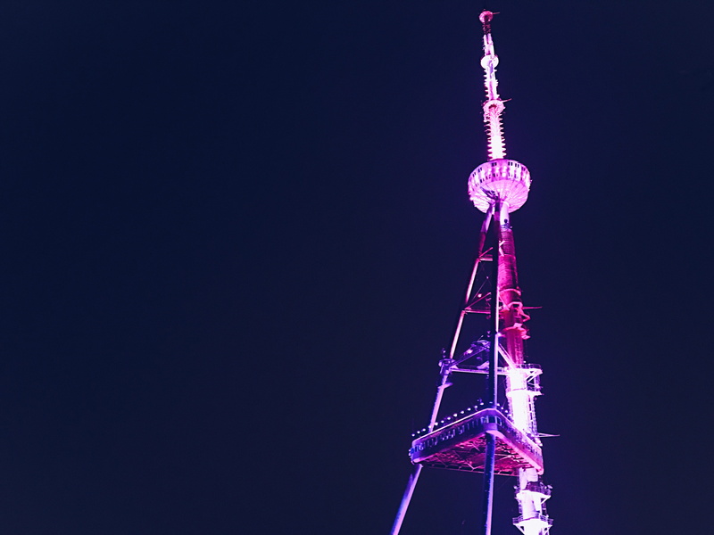 adventures, no people, global communications, technology, sky, skyscraper, tower, station, satellite, architecture, low angle view, georgia, trip, black