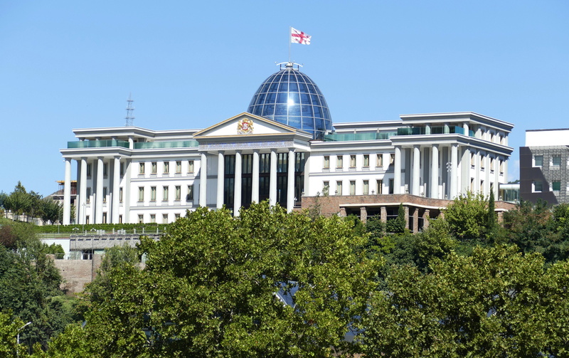 politics, palace, travel destinations, plant, neo-classical, democracy, architecture, tourism, capital, city, nature, places of interest, panorama, georgia