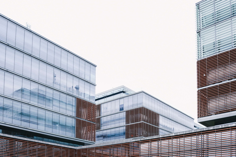 steel, perspective, office, mcraftpix, business man, photo, 4K, nature, reflect, building, architectural, built structure, financial district, business