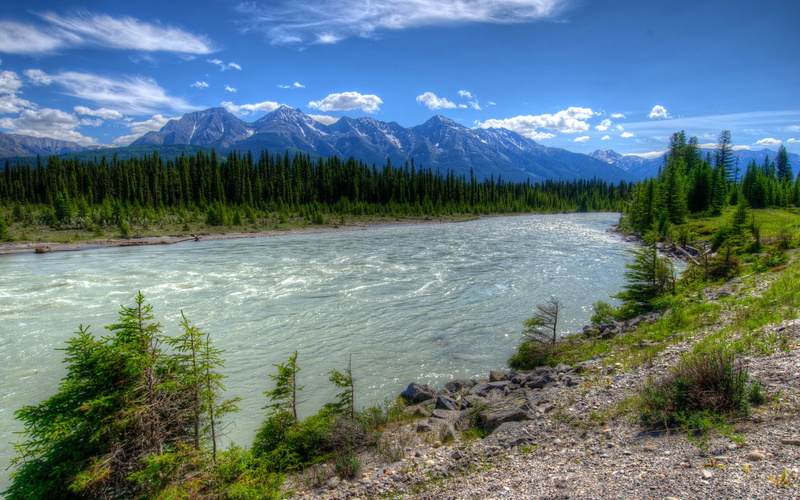 2K, kootenay, parks, nature, scenery, rivers, vermilion, canada