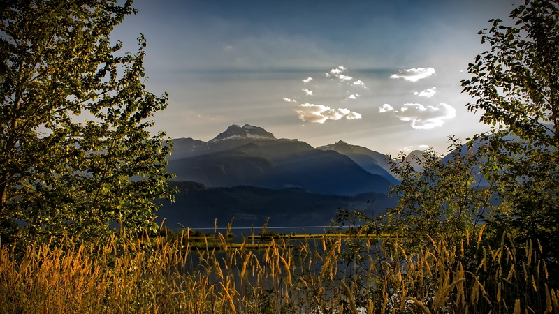 4K, beauty in nature, idyllic, revy, cloud - sky, non-urban scene, nature, canada, sky, wilderness, mount scenery, british columbia, outdoors, tree, mountainous landforms