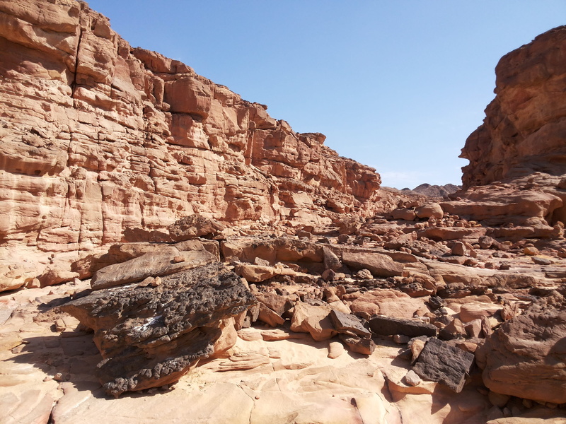 solid, Sinai, Colored, day, clear sky, Egypt, outdoors, no people, climate, adventure, non-urban scene, rock formation, Dahab, mountain, eroded, sky, sharm