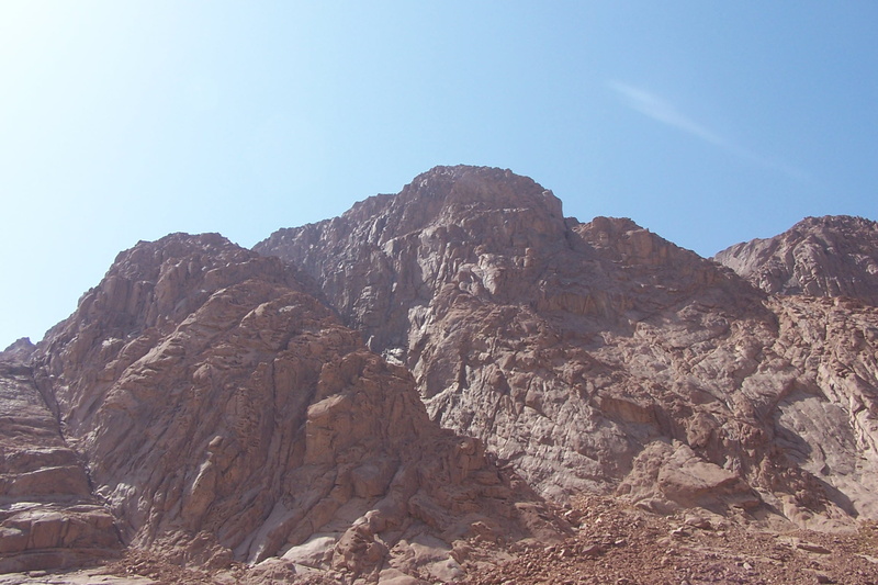 tranquility, rock - object, brown, mountains, sky, landscape, 1080P, rock formation, travel, land, Mount Sinai, mountain peak, outdoors, scenics - nature