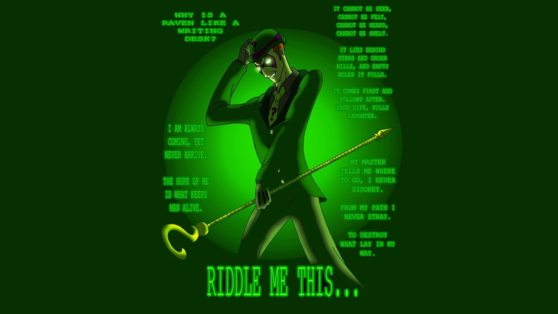 Comics, Riddler, 1080P