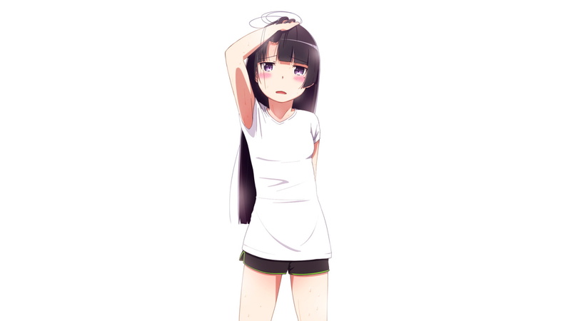 Oreimo, Girl, 1080P, Ruri Gokō, Anime, Black Hair