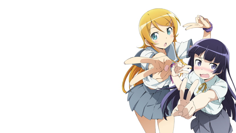 Kirino Kousaka, Anime, 1080P, Oreimo, Ruri Gokō