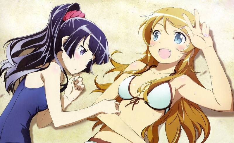 Oreimo, 720P, Ruri Gokō, Kirino Kousaka, Anime
