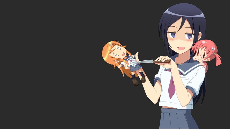Ayase Aragaki, Anime, Kirino Kousaka, 1080P, Oreimo