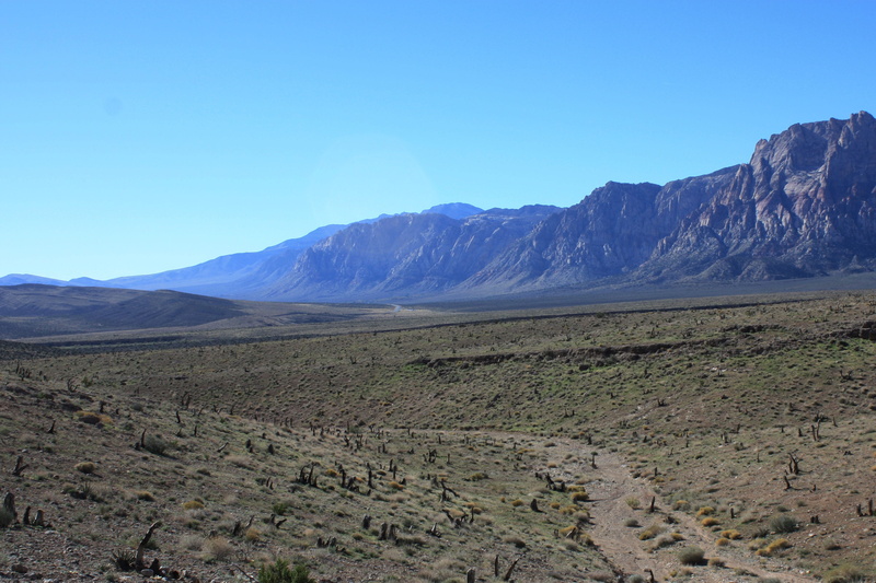 semi-arid, blue, tranquil scene, day, scenics - nature, Red Rock Canyon, Mountains, non-urban scene, nature, mountains, clear sky, environment, scenic