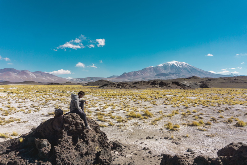 beauty in nature, rock - object, mountain peak, snowcapped mountain, human, day, soil, tranquil scene, peak, scenics - nature, ground, outdoors, nature