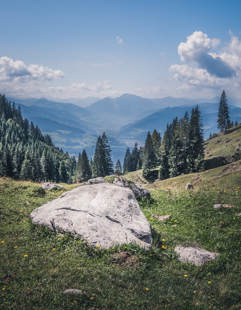 plant, sky, cloud - sky, basin, green, mountain, surrounded, land, cloud, elmaualm werfenweng, gravel, rock, landscape, no people, austria, tranquility