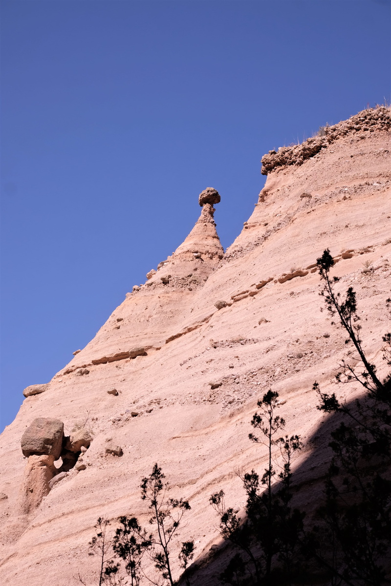 tent rocks, day, rock formation, new mexico, mountain, beauty in nature, solid, ground, mesa, architecture, sand, land, outdoors, scenics - nature, soil