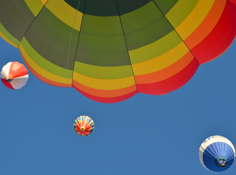 fiesta, blue, no people, taking off, hot air balloon, adventure, moving up, air vehicle, international, 2K, albuquerqueinternationalballoonfiesta, inflating