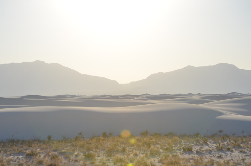 copy space, white sands, beauty in nature, remote, tranquil scene, nm, non-urban scene, southwest, desert, no people, outdoors, tranquility, 4K, united states