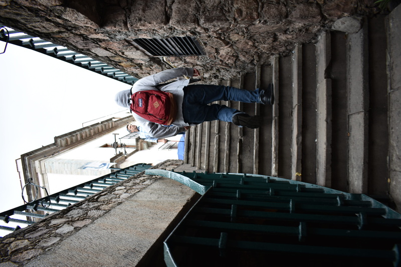 connection, built structure, working, full length, lifestyles, indoors, real people, railing, guanajuato, mexico, metal, architecture, men, one person