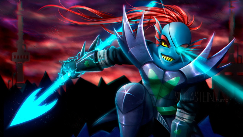 Undertale, 1080P, Video Game, Undyne (Undertale)