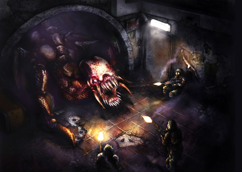 night, 1080P, redux, horror, sci fi, shooter, metro, apocalyptic, dark, survival, 2033